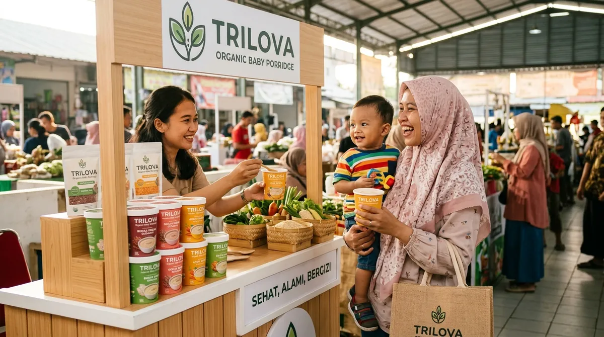 5 Keunggulan Kemitraan Bubur Bayi Trilova: Tanpa Bagi Hasil & Cepat Balik Modal