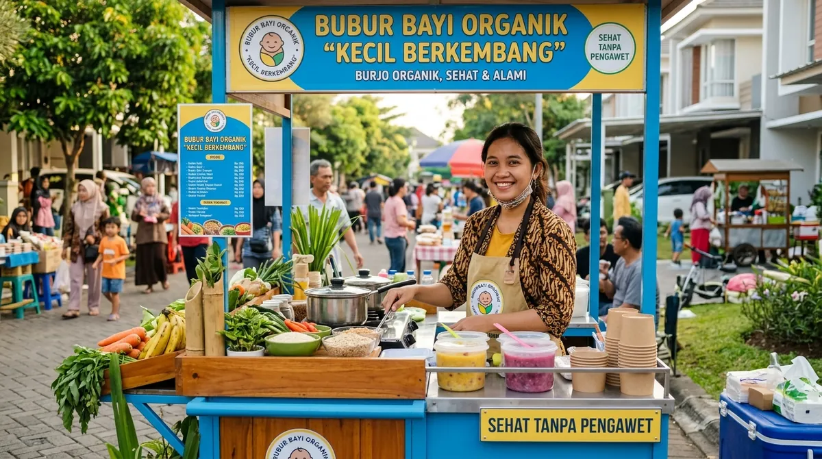 Peluang Bisnis Bubur Bayi Organik Modal Kecil: Ide Usaha Kuliner MPASI Untung Melimpah