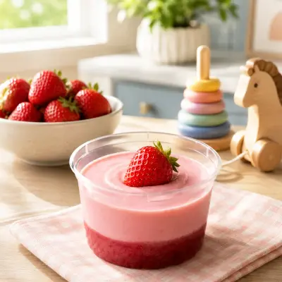 Silky Pudding Strawberry